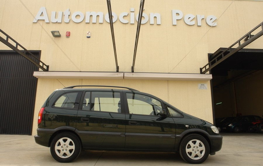 OPEL ZAFIRA 1.8i 16V 125 CV, 7 PLAZAS.