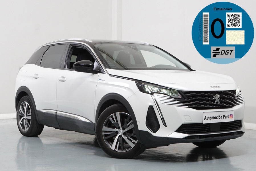 Peugeot 3008 GT Pack Hybrid 300 e-EAT8. Único Propietario. Revisiones Oficiales. Solo 47.000 Kms