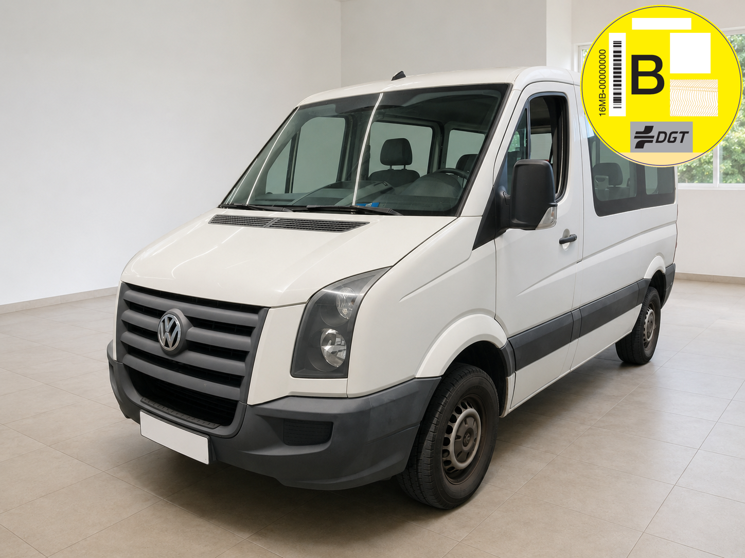 Próximamente: Volkswagen Crafter 2.5 TDI 8 Plazas. Único Propietario. Revisiones Oficiales VW. Impecable.