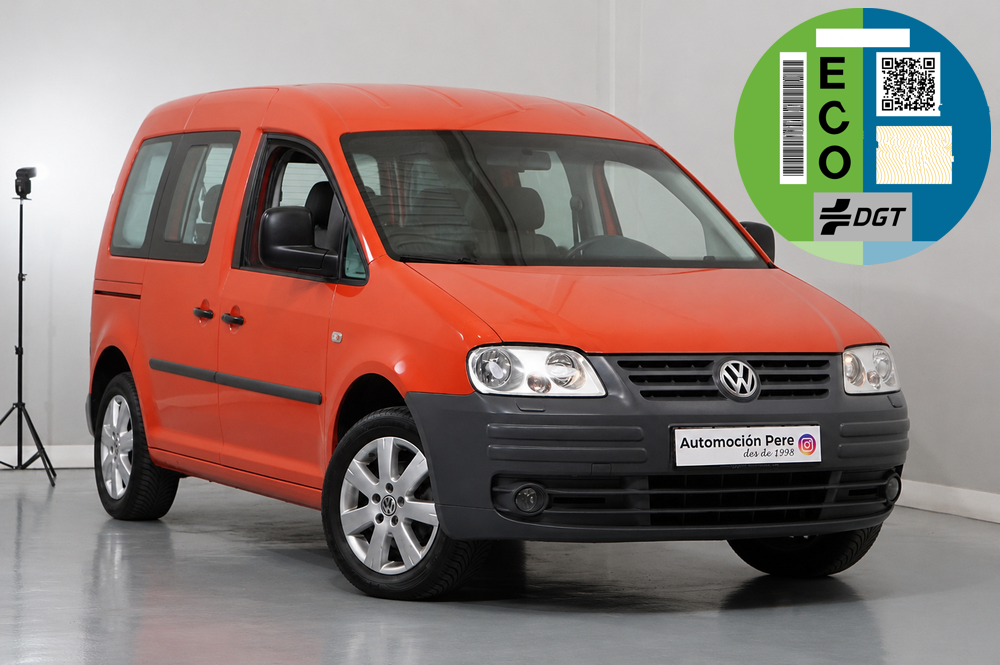 Nueva Recepción: Volkswagen Caddy 2.0i EcoFuel Life Tramper. 5 Plazas. Camper Original VW.